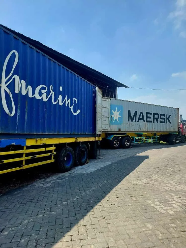 Conteneur maritime pour importer au Congo via le port de Pointe-Noire