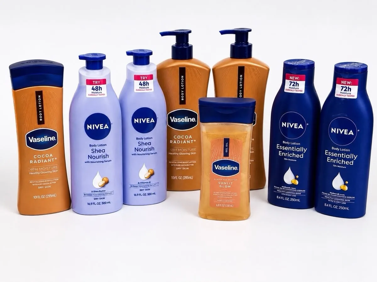 Gamme de soins corps Nivea — export Afrique Euro Africa FMCG