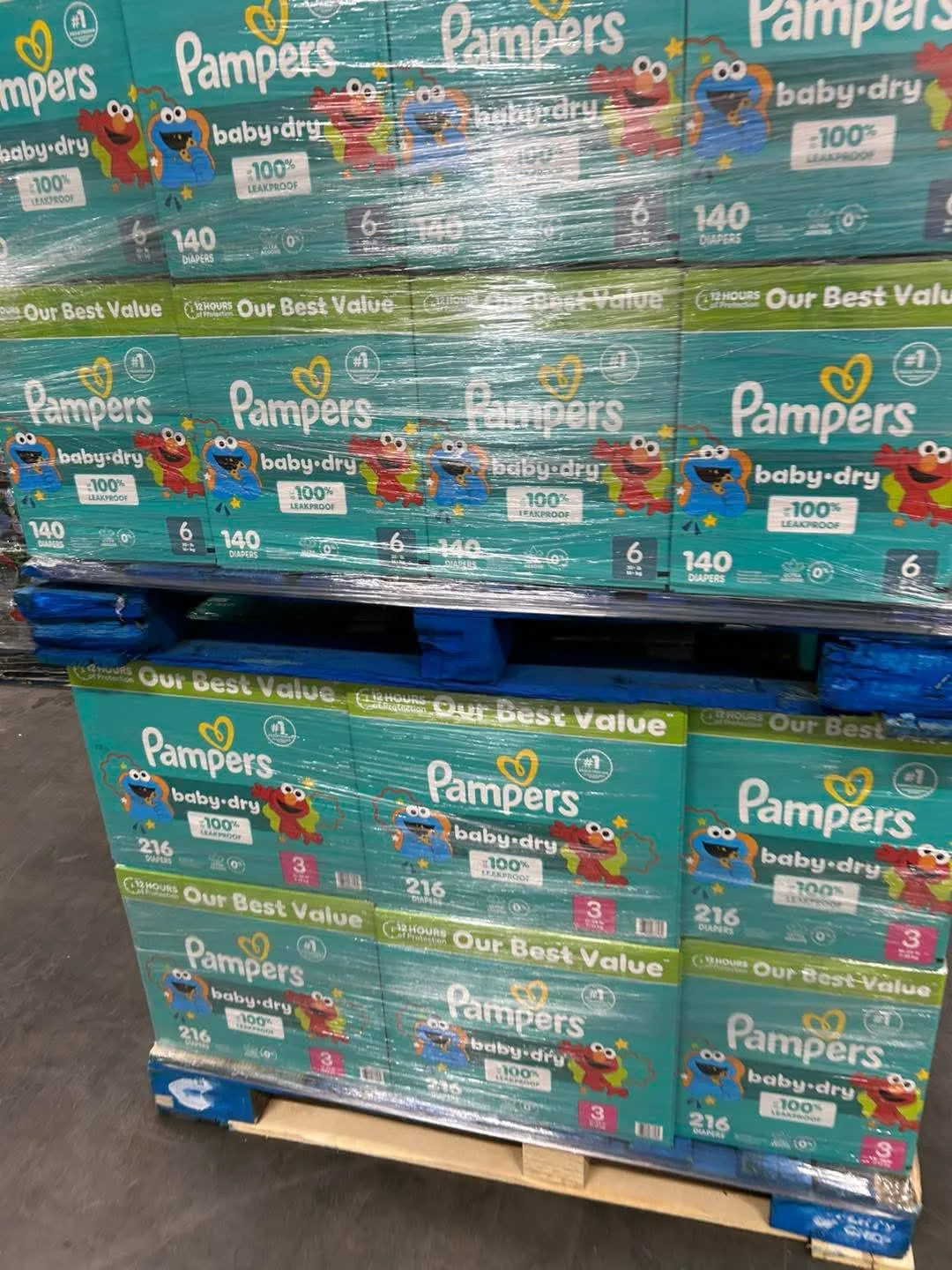 pampers