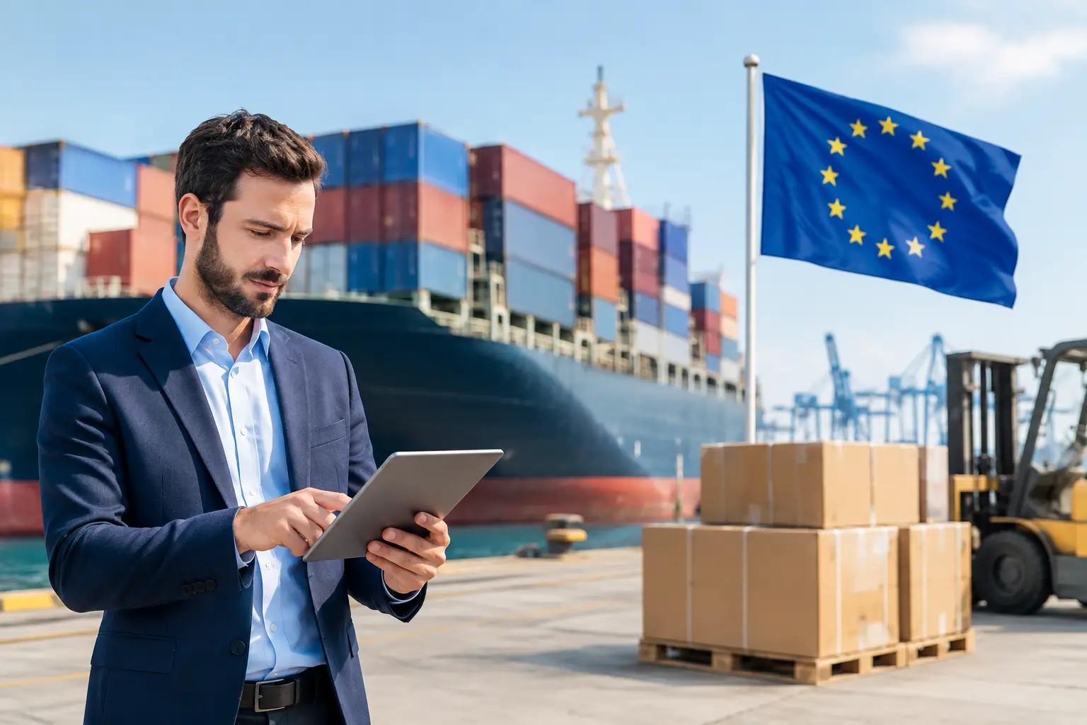 Importer des produits européens en gros efficacement